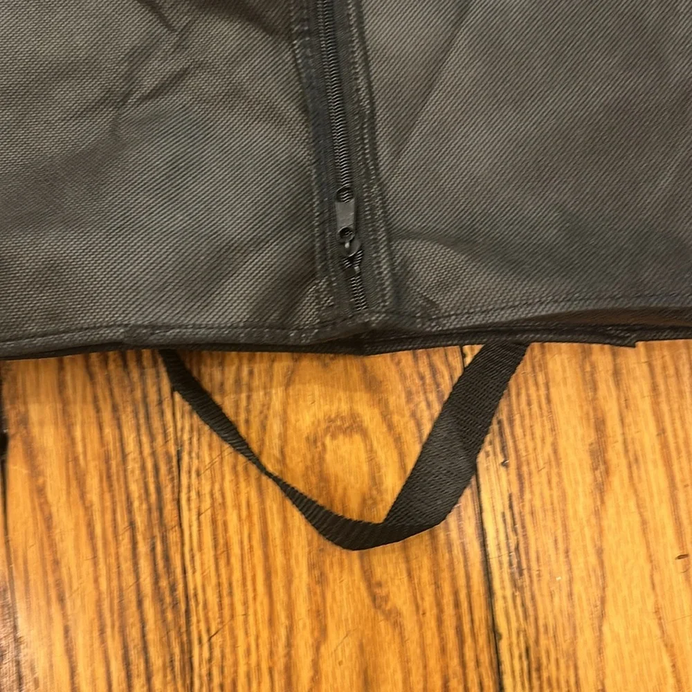 Levy's Lightweight Black Garment Bag for Multiple Garments With Carry Handles